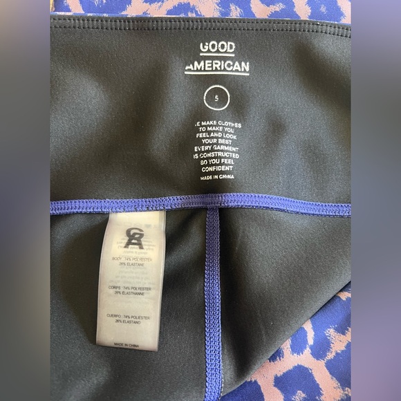 GOOD AMERICAN - Leopard exercise set, XL sports bra and XXL leggings - Picture 4 of 7